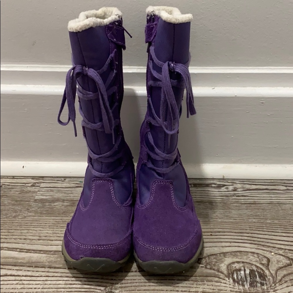 Merrell Big girls size 3 Boots -  Purple